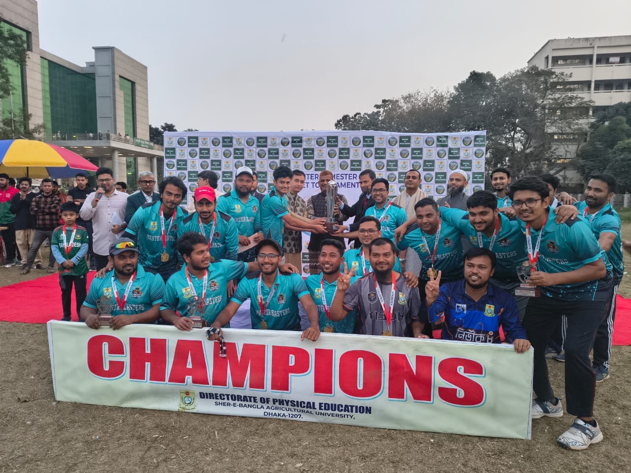 শেকৃবির আন্তঃসেমিস্টার ক্রিকেটে চ্যাম্পিয়ন এমএস-২