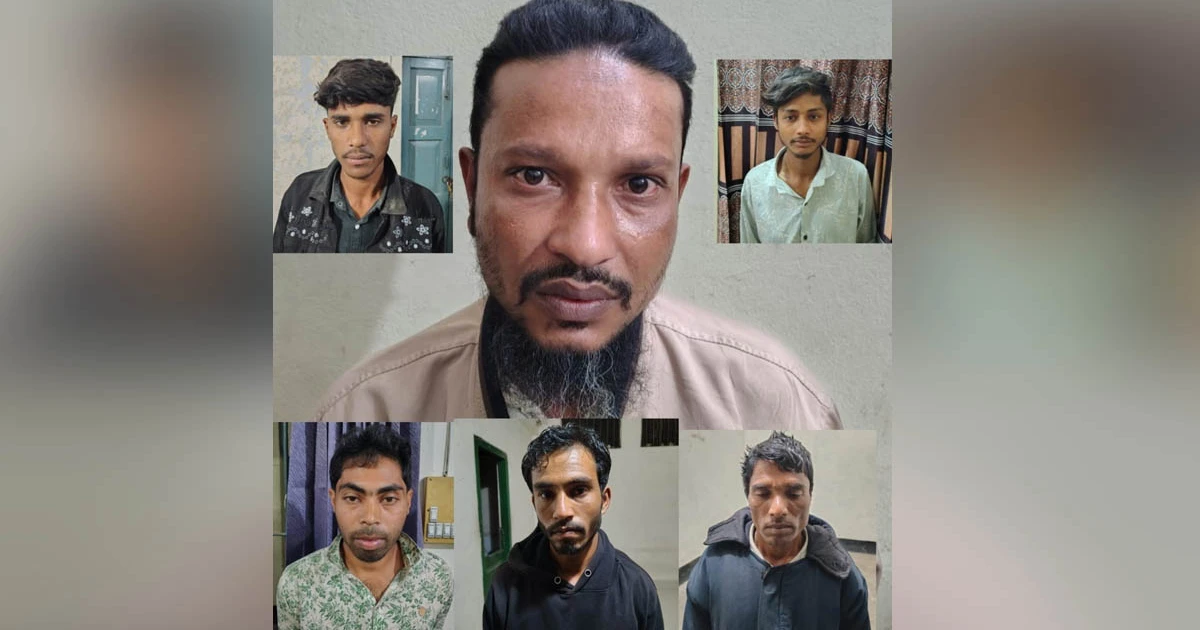 পঞ্চগড়ে প্রিন্সিপালের বাড়িতে ডাকাতি: মূল পরিকল্পনাকারীসহ গ্রেপ্তার ৬