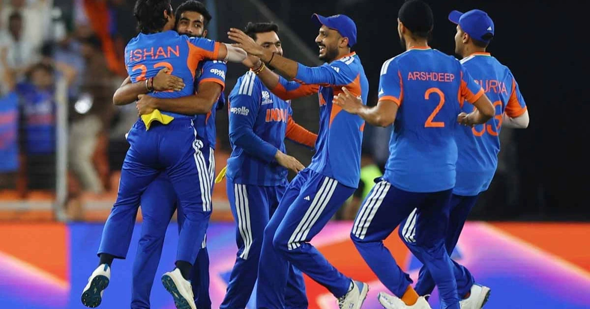 রেকর্ড গড়ে টানা দ্বিতীয়বার চ্যাম্পিয়ন ভারত