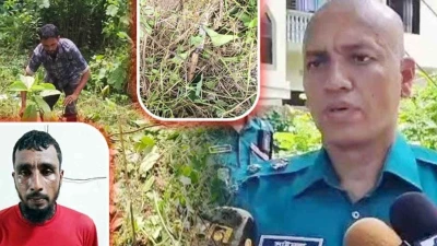 সিলেটে ট্রিপল মার্ডার হত্যায় ব্যবহৃত ছোরা উদ্ধারের পর যা জানালো পুলিশ