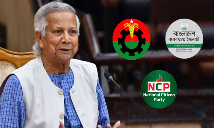 বিএনপি জামায়াত এনসিপিকে গোলক ধাঁধায় ফেললেন ড. ইউনূস