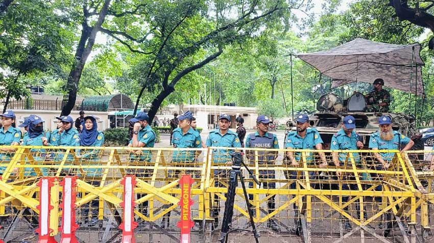 যমুনা-সচিবালয় এলাকায় মিছিল-সমাবেশ ফের নিষিদ্ধ