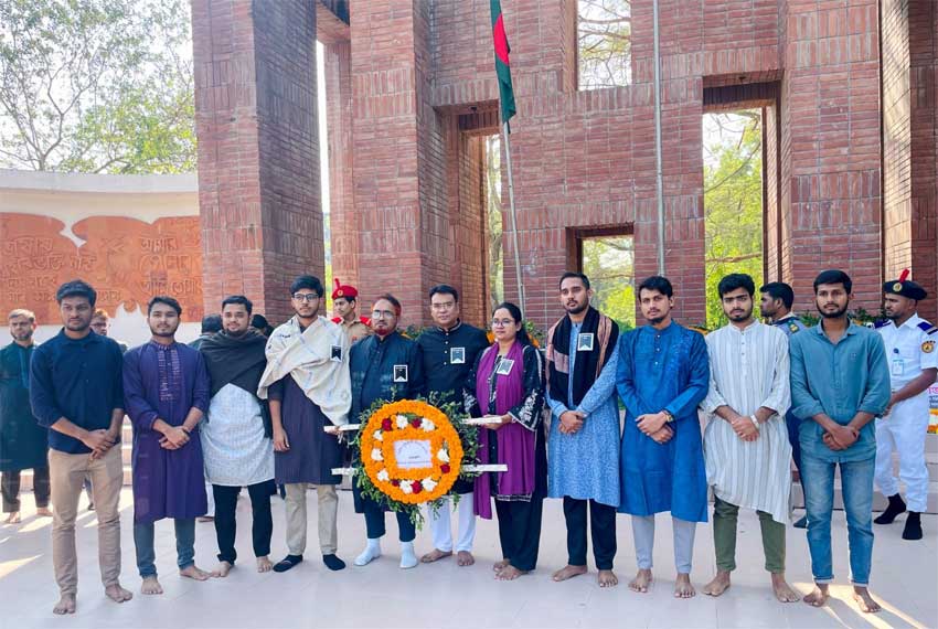 শহীদ বুদ্ধিজীবী দিবসে ইবি রিপোর্টার্স ইউনিটির শ্রদ্ধা