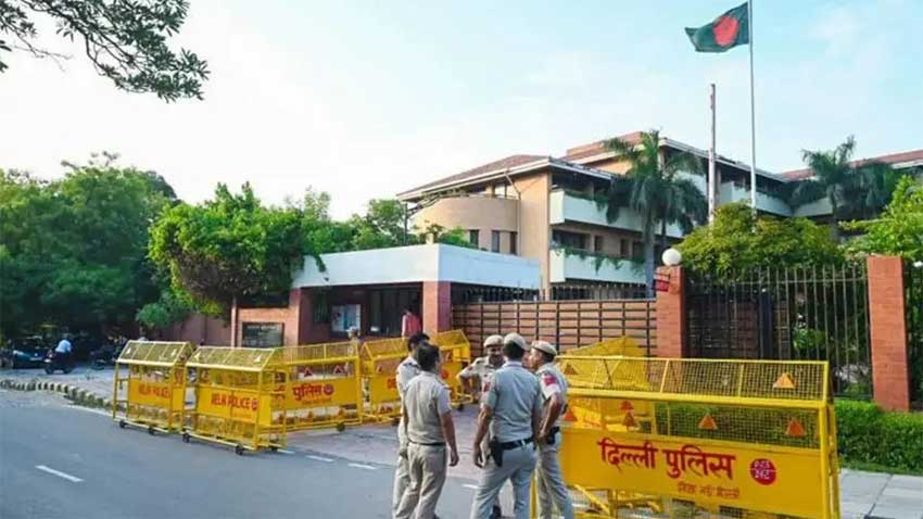 দিল্লিতে ভিসা কার্যক্রম বন্ধ করল বাংলাদেশ হাইকমিশন