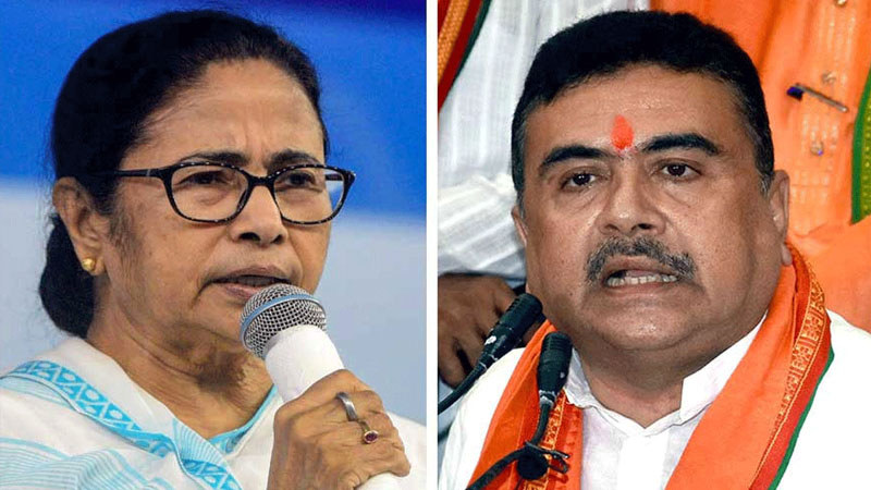 মমতার বিরুদ্ধে শত কোটি রুপির মানহানি মামলা করলেন শুভেন্দু