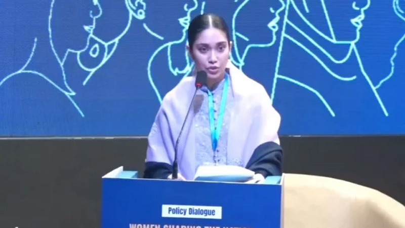 দেশের মাটিতে প্রথম বক্তব্য জাইমা রহমানের, কী বললেন