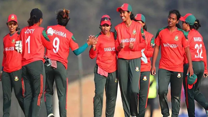 নারী টি-টোয়েন্টি বিশ্বকাপের বাছাইপর্বে টানা তৃতীয় জয় বাংলাদেশের
