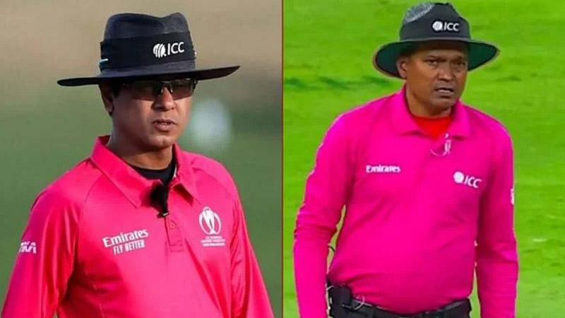 বিশ্বকাপে থাকছেন দুই বাংলাদেশি আম্পায়ার