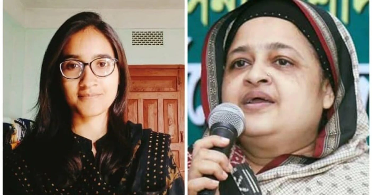 সিলেটে ভোটের লড়াইয়ে দুই নারী লুনা ও সাদিয়া