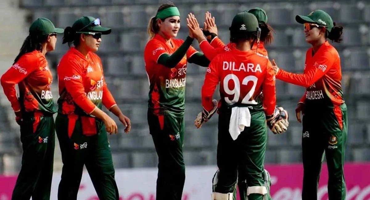 শ্রীলঙ্কাকে হারালো বাংলাদেশের মেয়েরা