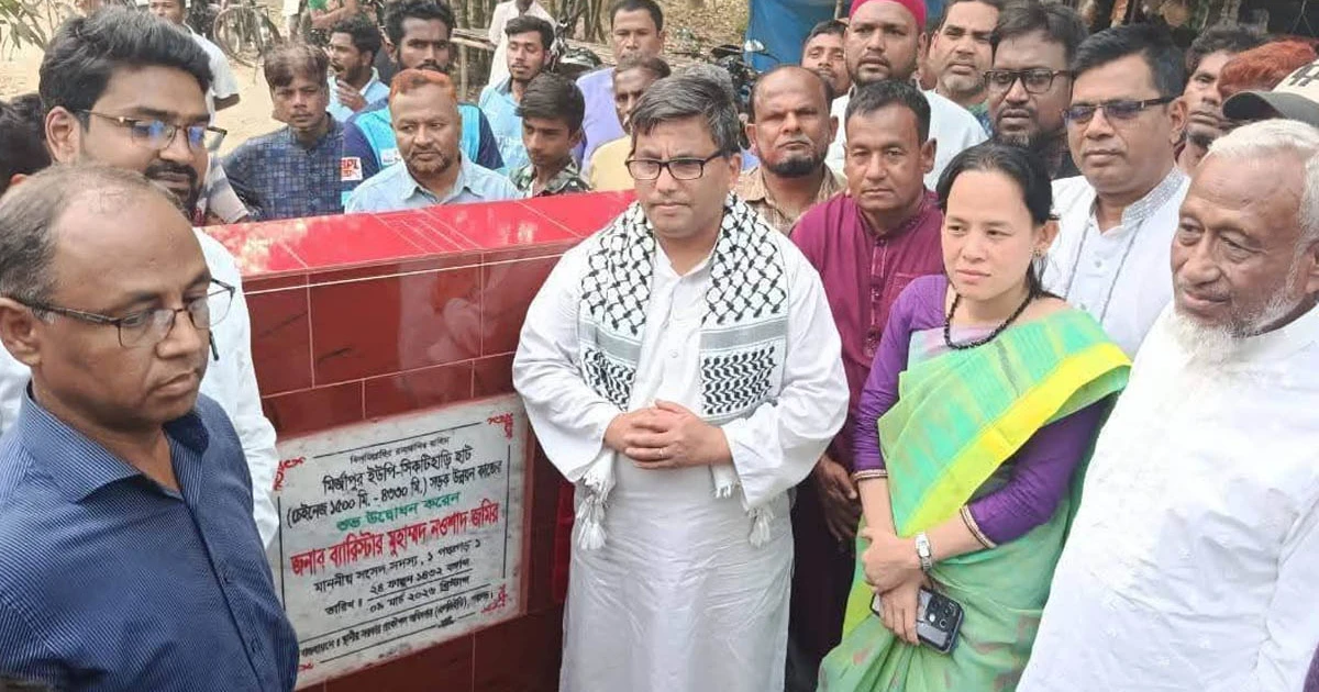 আটোয়ারীতে এলজিইডি'র আওতায় সাড়ে আট কিলোমিটার রাস্তাসহ বিভিন্ন প্রকল্পের উদ্বোধন