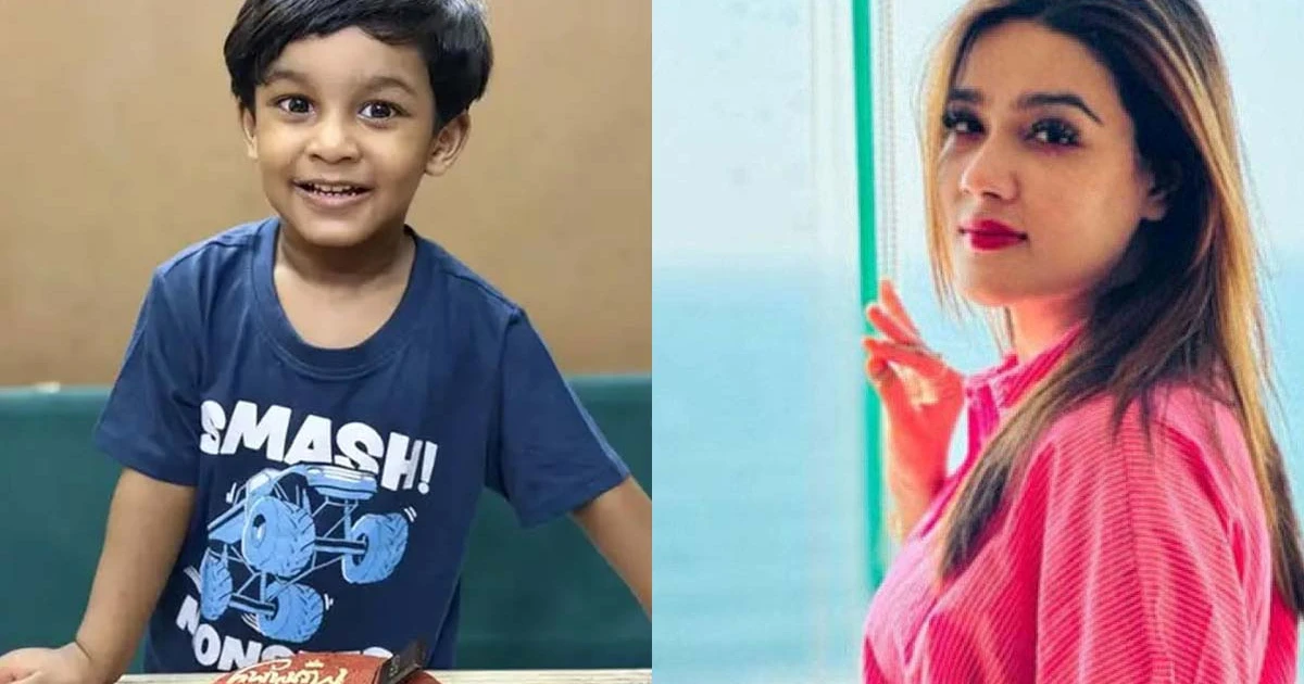 ছেলের জন্মদিনে কাছে থাকতে না পারার আক্ষেপ মাহির