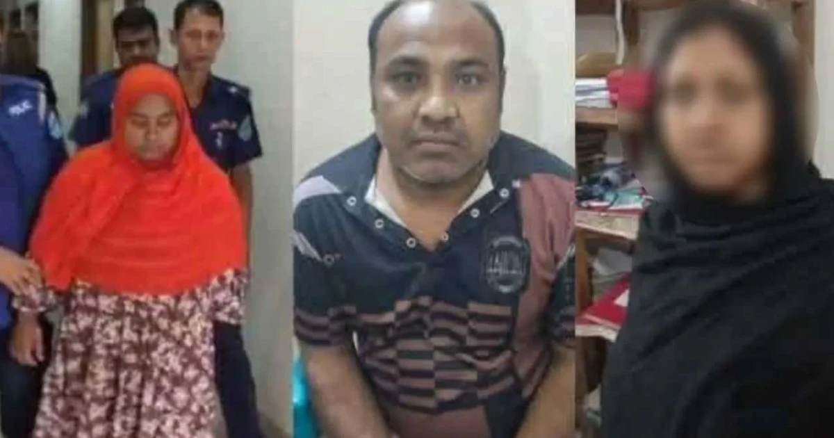 শাশুড়িকে হত্যার পর ডাকাতির নাটক: পুত্রবধূসহ গ্রেপ্তার ৩