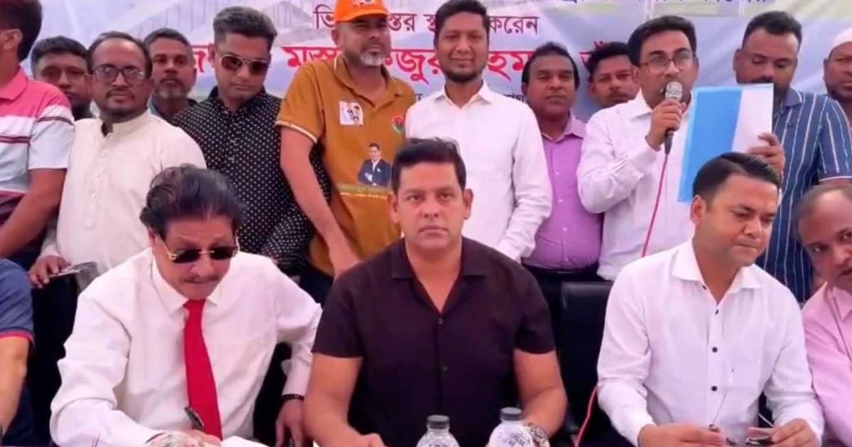 রূপগঞ্জে বালু নদের কেওঢালা সেতু নির্মাণ কাজের উদ্বোধন