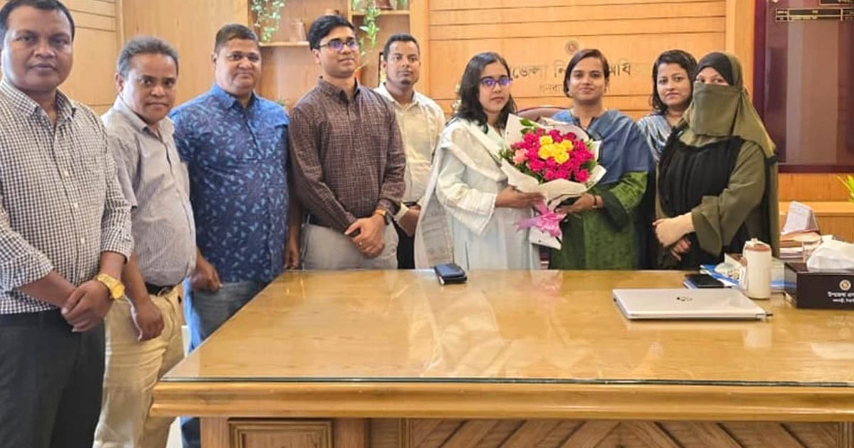 ধনবাড়ীতে নবাগত সহকারী কমিশনার ভূমি দিল আফরোজ’র যোগদান
