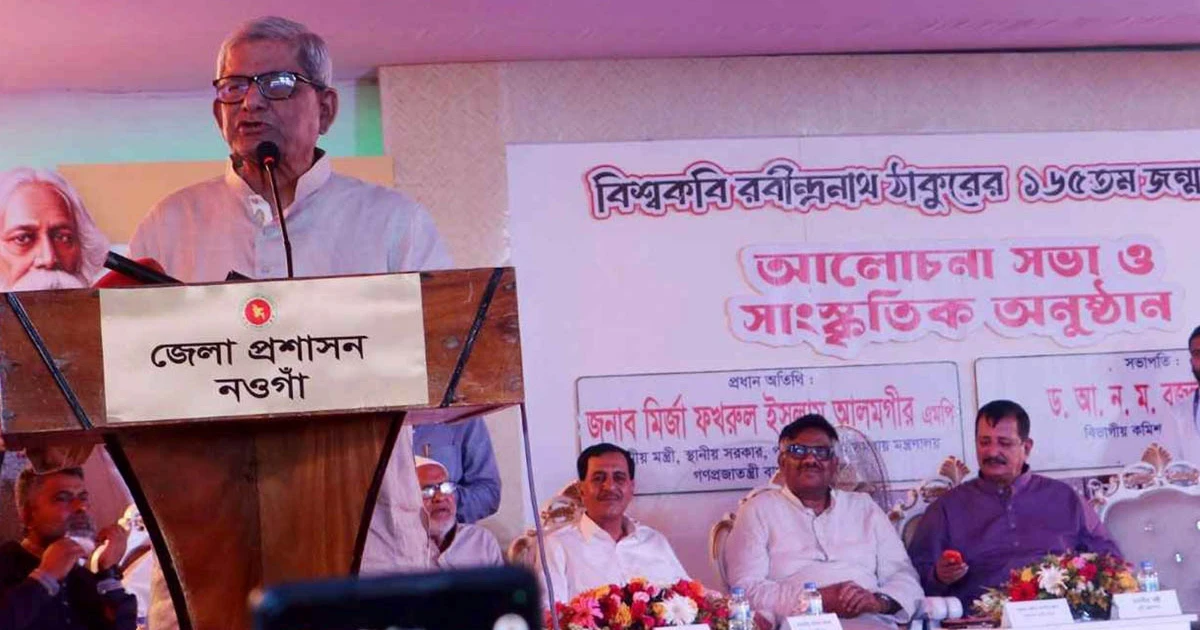 হতাশাগ্রস্ত গোষ্ঠী সমাজকে অস্থির করে রাখতে চায় : মির্জা ফখরুল