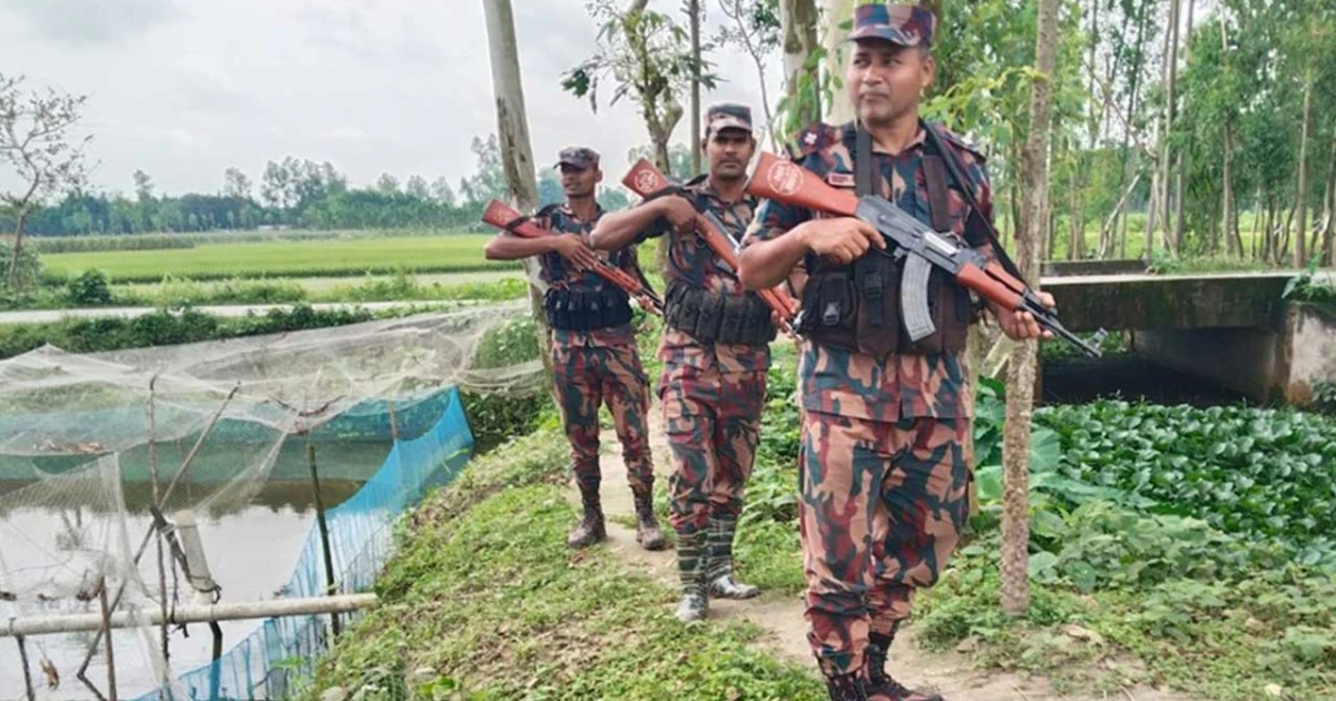 অবৈধ অনুপ্রবেশ ঠেকাতে সীমান্তে বিজিবি’র বাড়তি সতর্কতা জারি; টহল জোরদার