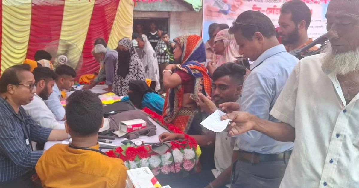 নোয়াখালীতে ডায়াবেটিস সচেতনতায় ফ্রি মেডিকেল ক্যাম্প