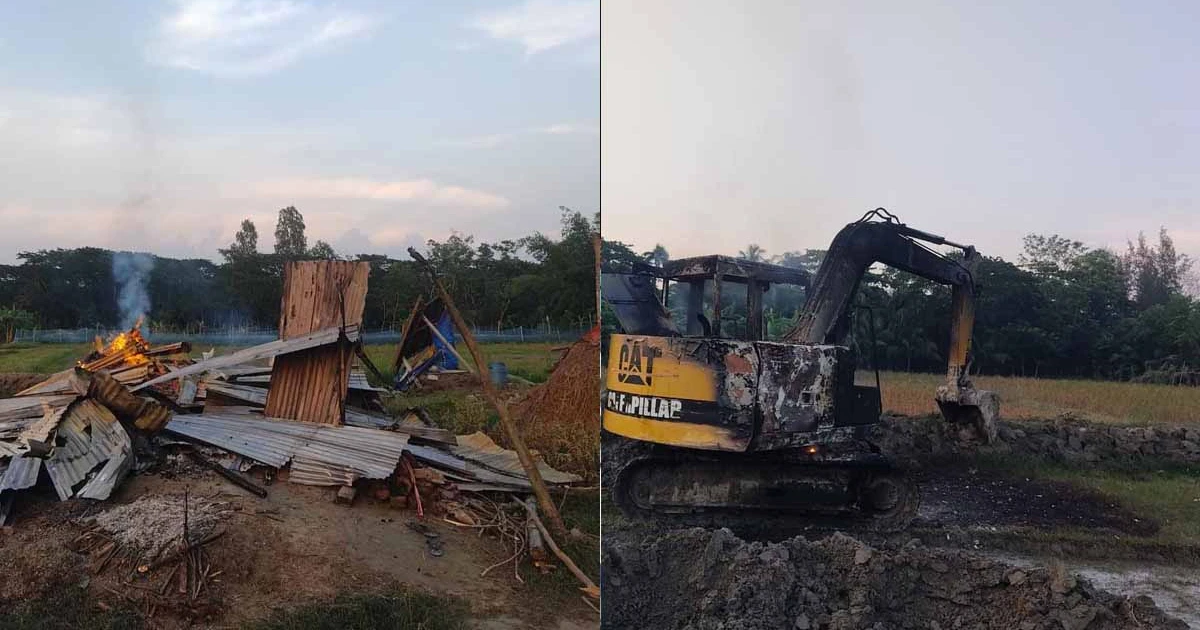 নোয়াখালীতে বর্গাচাষীর ঘরে হামলা-ভাঙচুর ও অগ্নিসংযোগের অভিযোগ, গর্ভবতী নারীসহ আহত ৬