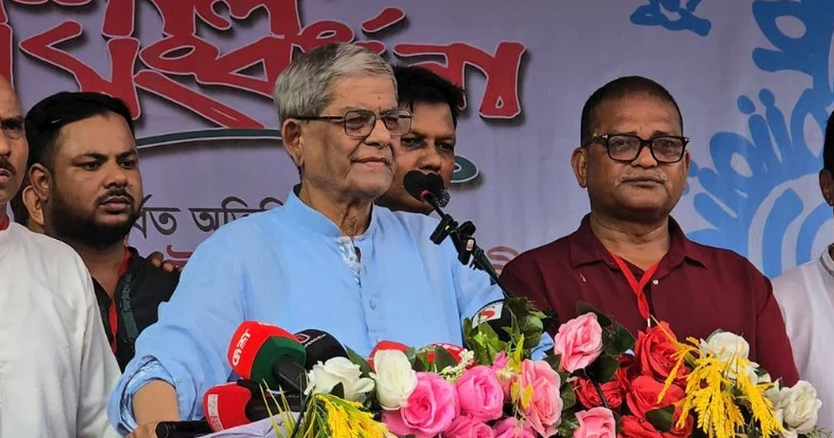 একটি মহল দেশে অস্থিতিশীলতা সৃষ্টির চেষ্টা করছে : মির্জা ফখরুল
