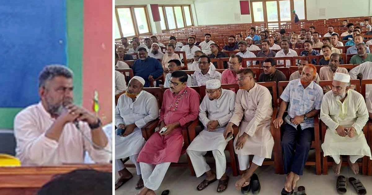 মহাদেবপুরে বিএনপি নেতৃবৃন্দের সাথে এমপি ফজলে হুদা বাবুলের মতবিনিময়