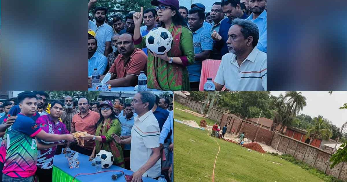 লালপুরের বিলমাড়ীয়া সরকারি ফুটবল মাঠ নিয়ে নতুন স্বপ্ন, মিনি স্টেডিয়ামে রূপান্তরের আশায় ক্রীড়াপ্রেমীরা