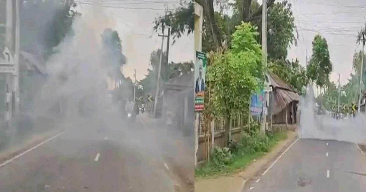 আধিপত্য বিস্তার নিয়ে গাইবান্ধার পলাশবাড়ীতে ককটেল বিস্ফোরণ