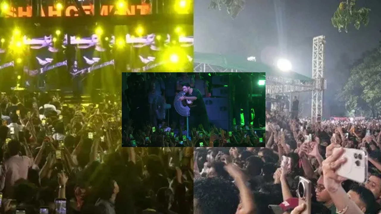 সুরের মূর্ছনায় ঢাকা মাতালেন আতিফ