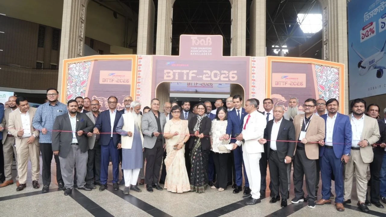 দেশের বৃহত্তম আন্তর্জাতিক পর্যটন মেলা বিটিটিএফ-২০২৬ উদ্বোধন