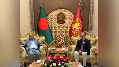 নবনির্বাচিত রাষ্ট্রপতির সঙ্গে নোবিপ্রবি উপাচার্যের সৌজন্য সাক্ষাৎ