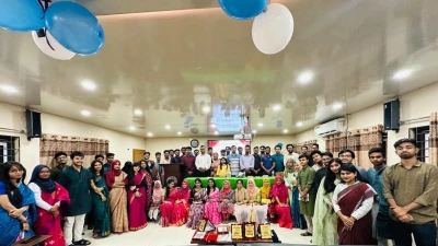 কুবিস্থ চাঁদপুর স্টুডেন্টস ওয়েলফেয়ার এসোসিয়েশনের নবীনবরণ ও প্রবীণ বিদায়