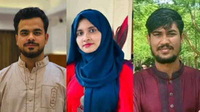 কুবিতে জাতীয় ছাত্রশক্তির নেতৃত্বে নিলয়, নাজিফা ও রনি