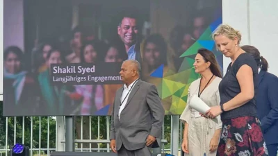 সমাজসেবায় জার্মান সরকারের সম্মাননা পেলেন বাংলাদেশি শাকিল