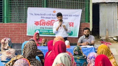 গাইবান্ধায় নারীশিশুর উন্নয়নে তথ্য অফিসের সচেতনতামূলক প্রচার কার্যক্রম