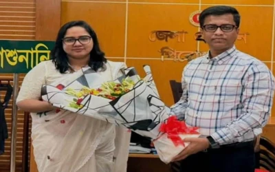 কার্যভার গ্রহণ করেছেন কাউখালীর নতুন ইউএনও রেহেনা আক্তার