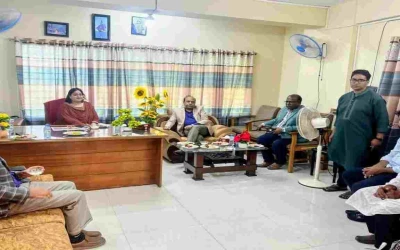 নোবিপ্রবির জুলাই শহীদ স্মৃতি ছাত্রী হলে ফ্রেশার্স রুম, লাইব্রেরি ও গেম রুম উদ্বোধন।