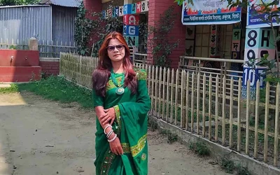 গানের রিলে আলোচিত সেই বিউটি রানী হলেন শ্রেষ্ঠ শিক্ষক