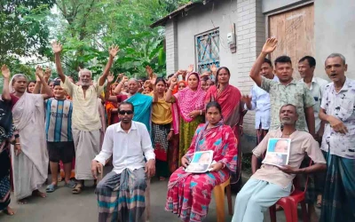 গাইবান্ধায় দোকানে হামলা-ভাঙচুরের অভিযোগ, ব্যবসায়ীকে হত্যাচেষ্টার ঘটনায় ন্যায় বিচারের দাবি