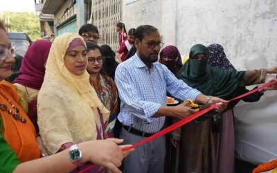 ফয়জুন্নেসা হলের উন্নয়নে নতুন উদ্যোগ, রাস্তা উদ্বোধন করলেন জবি উপাচার্য