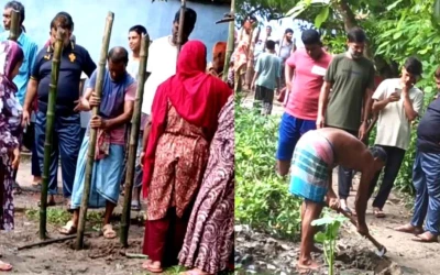 সাতক্ষীরায় অসহায় নারী মেহেরুন্নেসার জমি দখলের ফলোআপ
