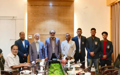 ক্যারমে চ্যাম্পিয়ন বাকৃবি, শিরোপাজয়ী খেলোয়াড়দের পরানো হলো ব্লেজার