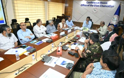 কুবিতে টেকসই ও সবুজ ক্যাম্পাস হিসেবে গড়তে বিশেষজ্ঞদের নিয়ে কর্মশালা