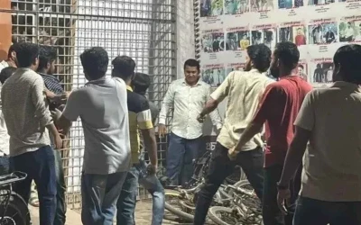 রাজশাহী বিশ্ববিদ্যালয়ে অস্ত্র হাতে ছাত্রদলের হামলায় ৪ সাংবাদিকসহ আহত ১০