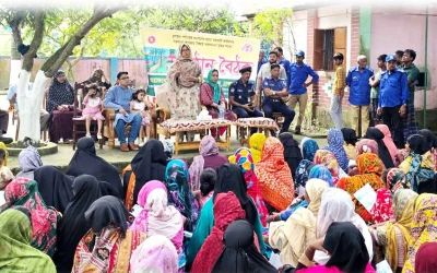 ব্রাহ্মণবাড়িয়ায় আইনগত সহায়তা বিষয়ে সচেতনতা বৃদ্ধির লক্ষ্যে উঠান বৈঠক