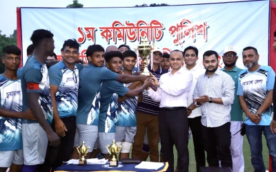 চুয়াডাঙ্গায় জমকালো আয়োজনে ১ম কমিউনিটি পুলিশ কাবাডি প্রতিযোগিতা সম্পন্ন