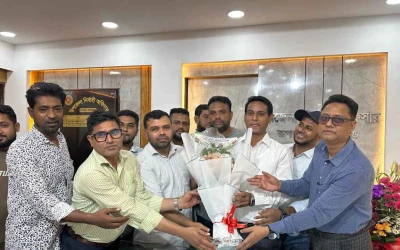 রূপগঞ্জ পল্লী চিকিৎসক সমিতির নেতৃবৃন্দের সঙ্গে নবাগত ইউএনওর সৌজন্য সাক্ষাৎ