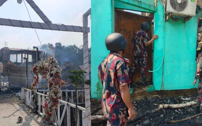 কক্সবাজারে টুপটুপ রিসোর্টে ভয়াবহ আগুন, নিহত ১০