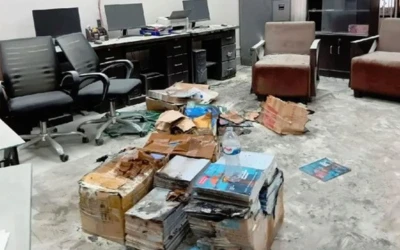 এবার পররাষ্ট্র মন্ত্রণালয়ে আগুন